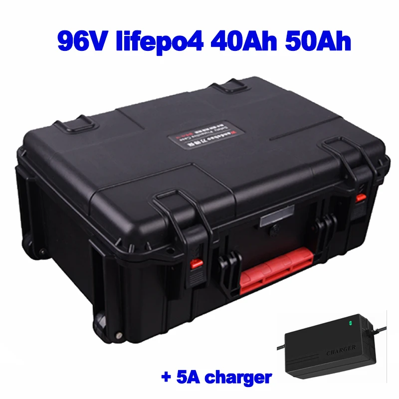 Lifepo4 96v 40ah 50Ah литиевая батарея высокого напряжения для вилочного погрузчика AGV UPS