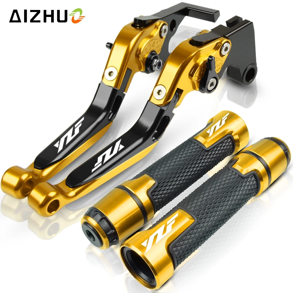 

FOR YAMAHA YZFR25 YZFR3 YZF R3 R25 2015 2016 2017 2018-2020 Motorcycle Adjustable Folding Brake Clutch Lever Handle Grips End
