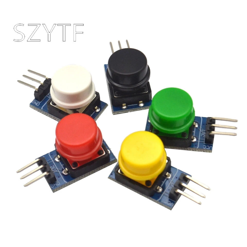 Задняя панель электронные строительные блоки большая кнопка Модуль кнопки