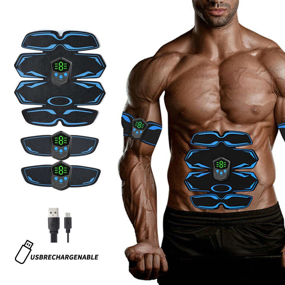 8 шт./компл. EMS мышц брюшного Smart Беспроводной мышцы ABS хип стимулятор живота