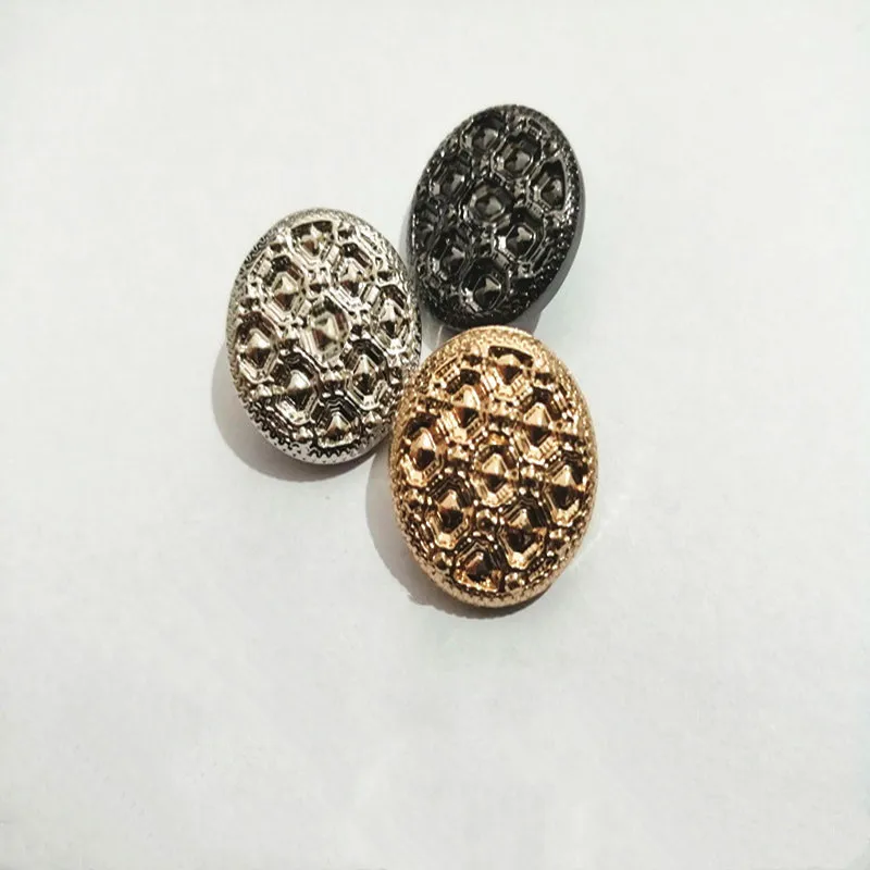 

1 лот = 10 шт. швейные принадлежности для одежды «сделай сам» серебряные пуговицы золотые пуговицы C1