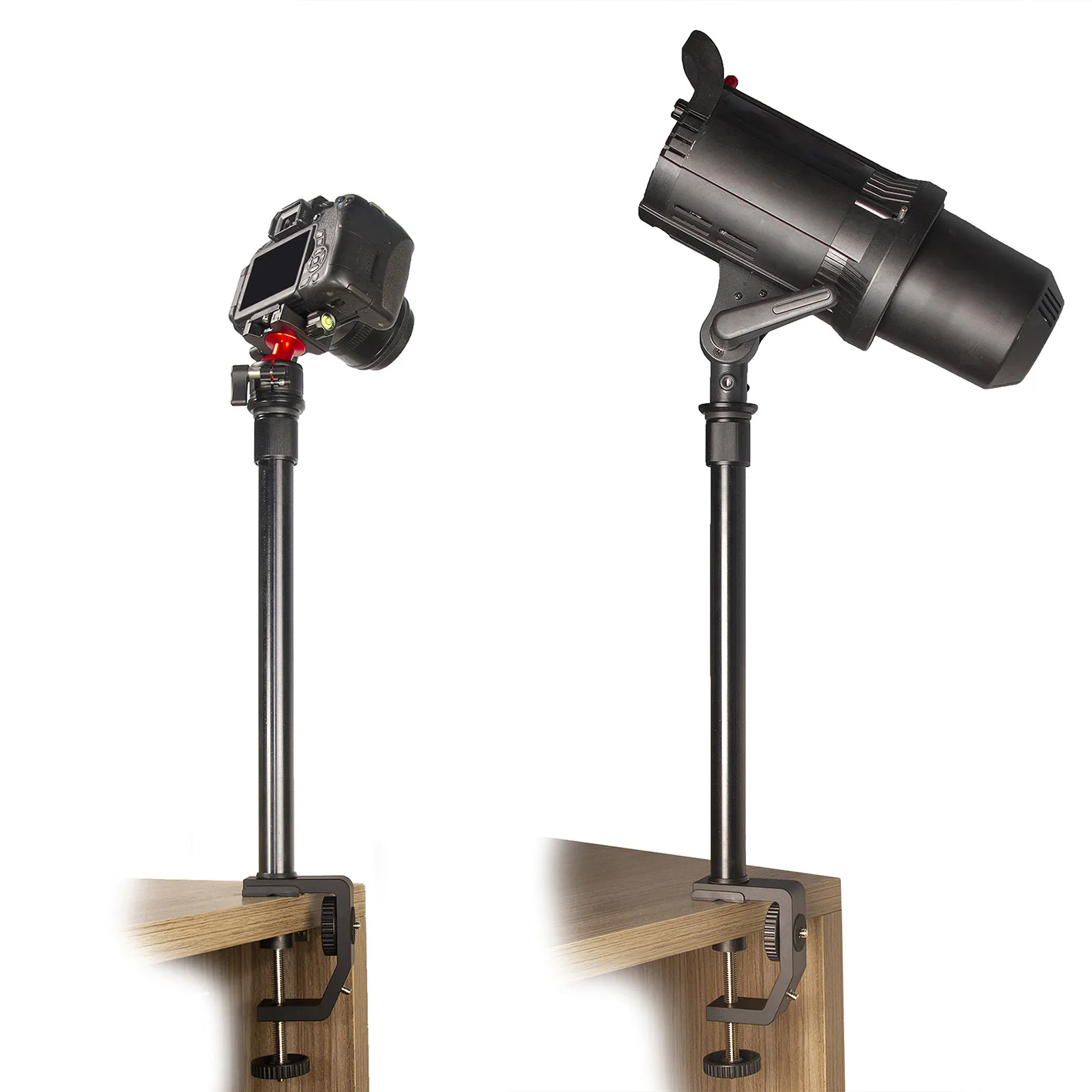 Алюминиевый сплав и АБС светильник подставка устойчиво Камера Держатель Прочный