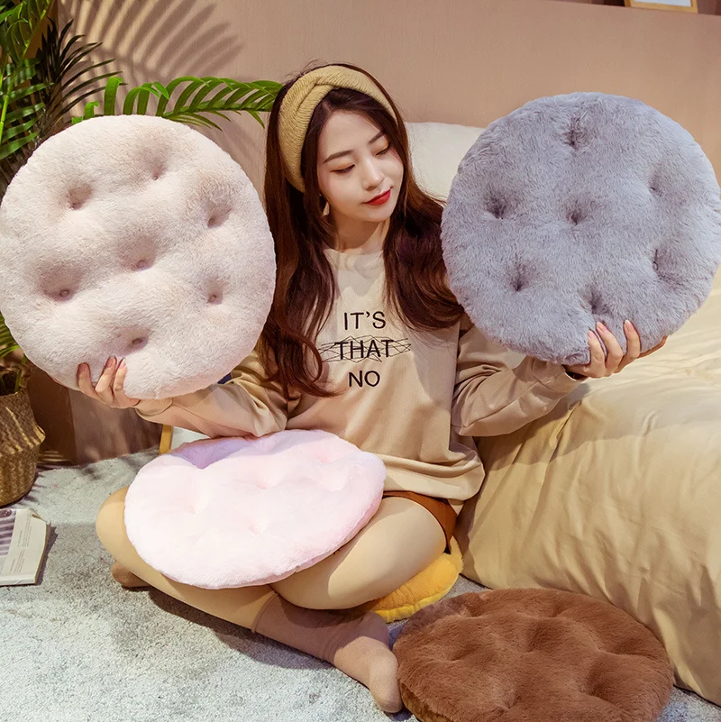 Новая имитация кроличьего меха модная домашняя плюшевая игрушка Подушка пуховая