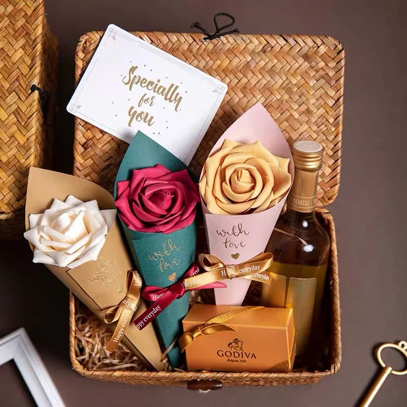Elegant rose Paper candy box favor gifts boxes for wedding Anniversary baby shower party guests wholesales 50pcs lot | Дом и сад