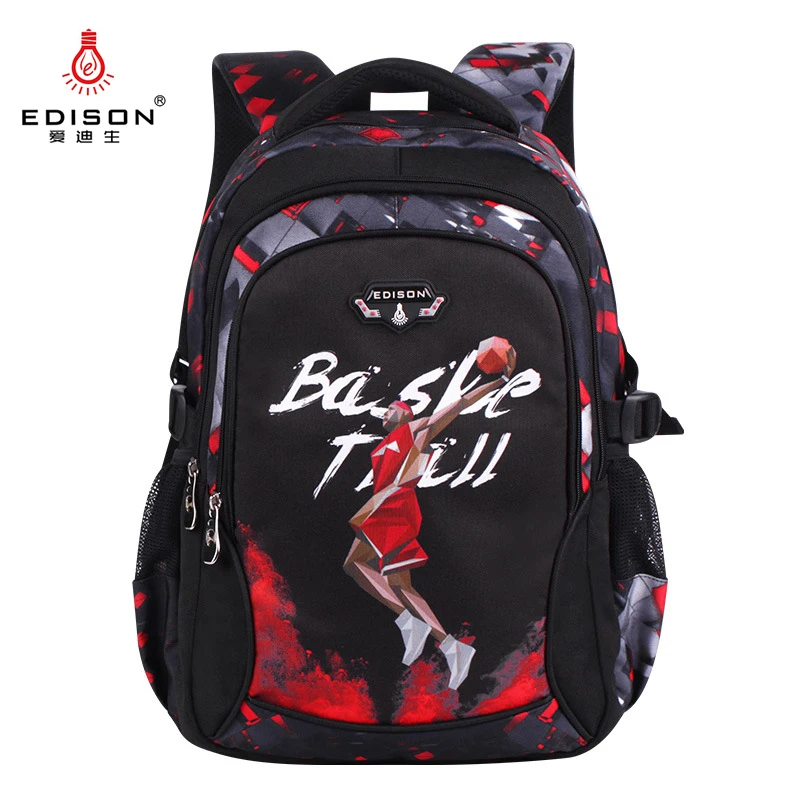 Edison детские школьные сумки ортопедические рюкзаки для девочек мальчиков