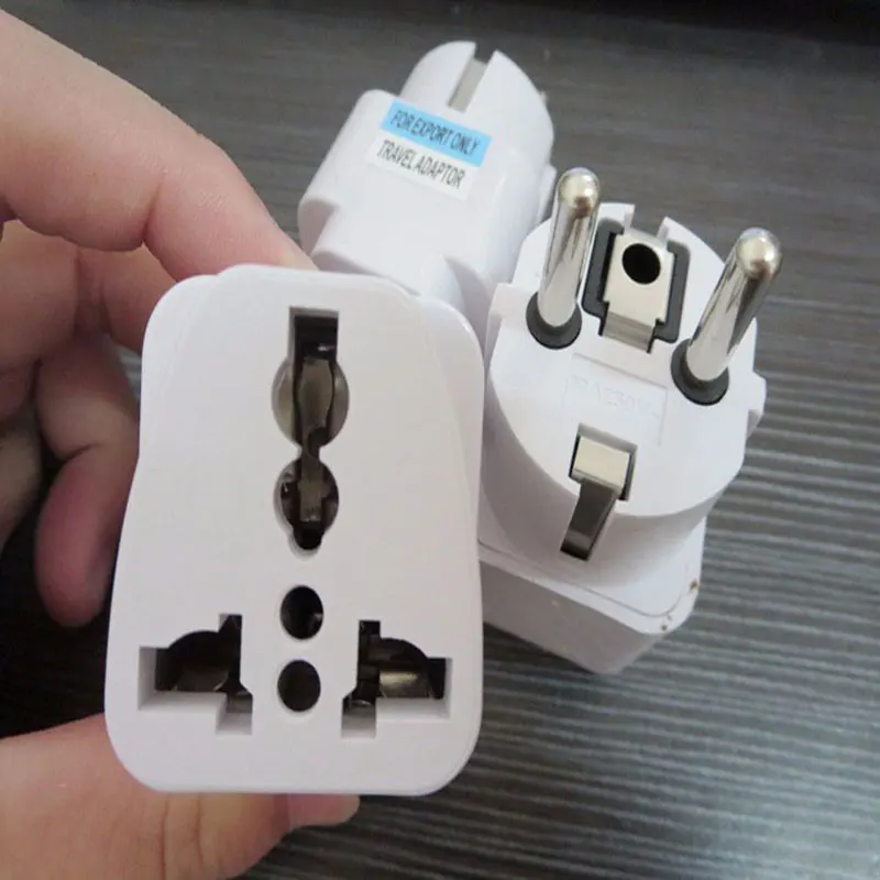 Переходник с электрической розеткой преобразователь вилкой Европейского