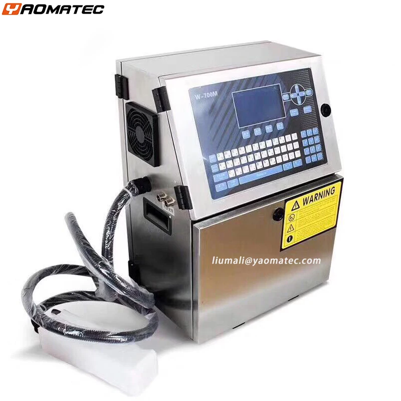 Автоматический промышленный струйный принтер CIJ онлайн-принтер для номера