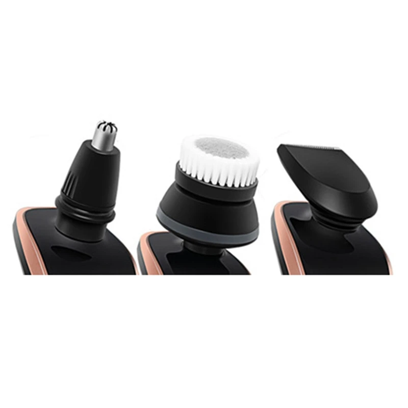 

2 Pcs Male Shaver Accessories Electric Shaver Cleanser & Nose Hair Device