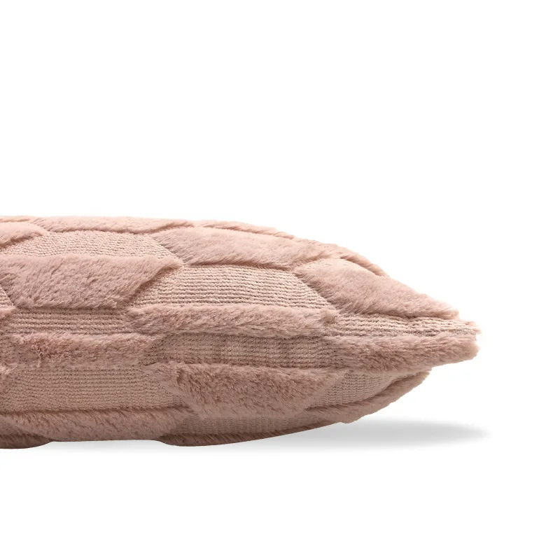 

1PCS Soft Solid color Plush Cushion Covers 45x45cm Home Living Room Sofa Decorative Pillow Covers for Sofa Chair Car Pillowcase