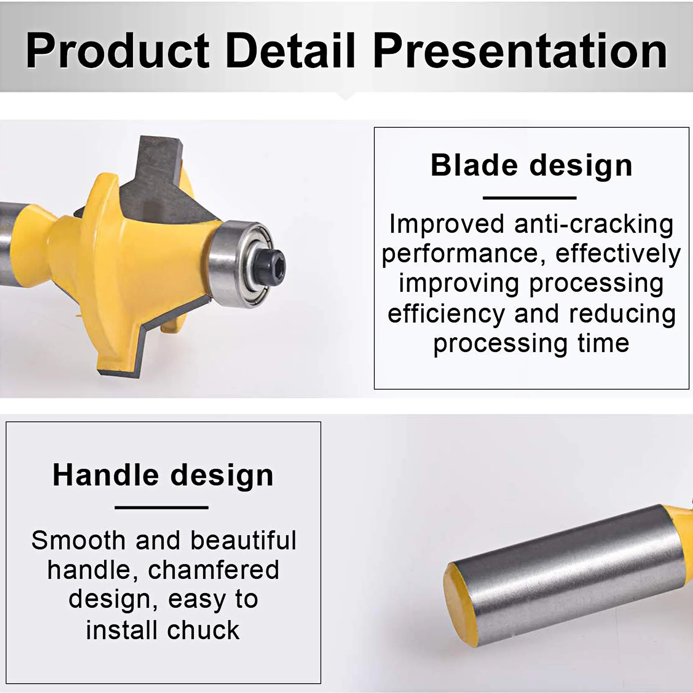 1/2 &quotхвостовик совпадающий язык паз маршрутизатор Набор бит 120 градусов