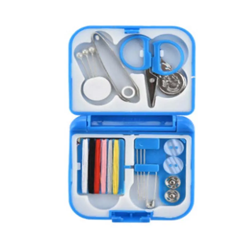 1 шт. мини портативный дорожный швейный набор ящик для хранения резьба иглы