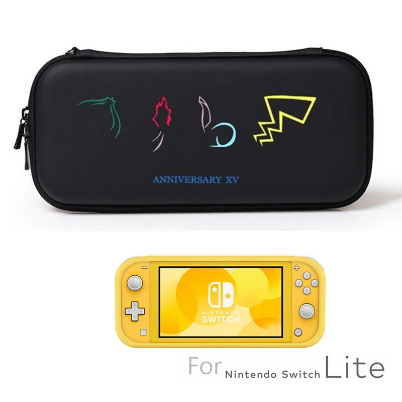 Сумки для хранения Pokemons ANNIVERSARY XV navd Switch Lite EVA аксессуары контроллера защитный