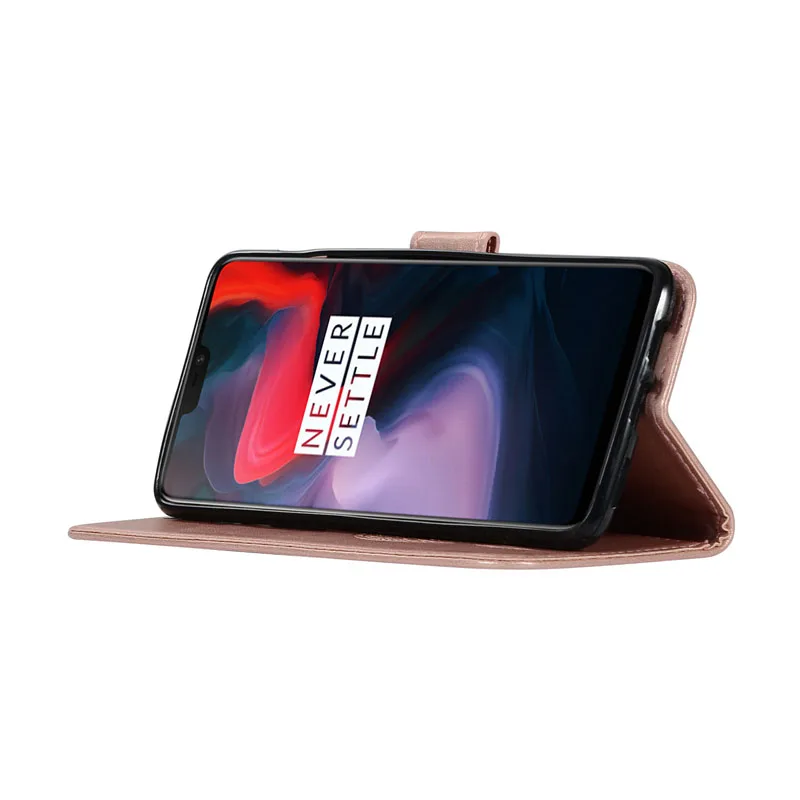 Кожаный чехол кошелек с откидной крышкой для OnePlus 8 7 7T 6T 6 5T Pro подставка One Plus