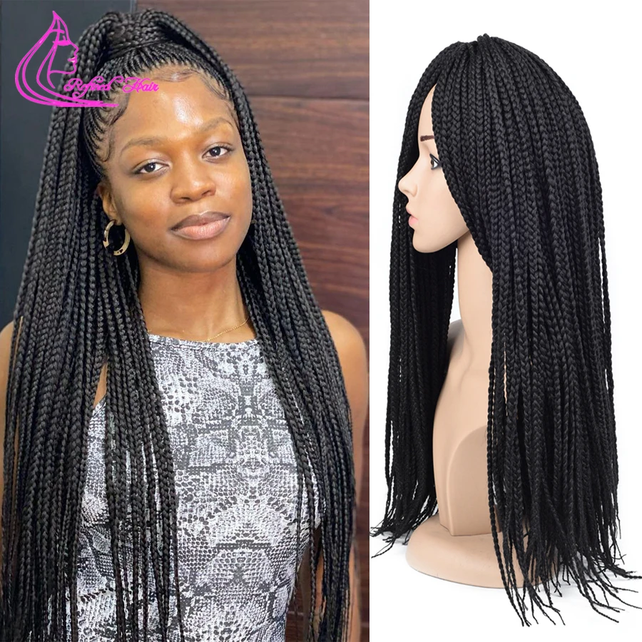 Синтетические косички для вязания крючком длинные волосы ручной работы 24 дюйма