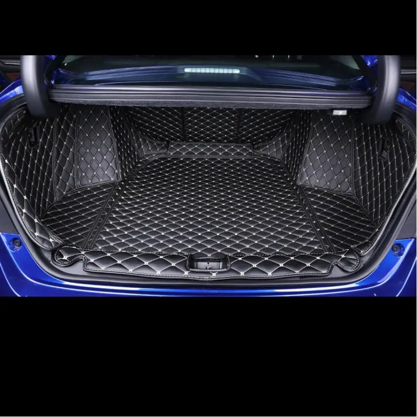 

for Leather Car Trunk Mat Cargo Liner for Honda Accord 2018 2019 2020 10th Generation Rug Carpet Interior Accessories