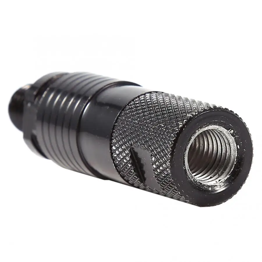 Прочный черный сигнализатор для рыбалки быстроразъемный адаптер соединитель