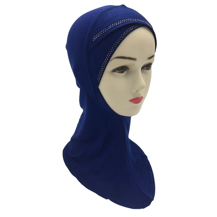 

020 Muslim Women Crinkle Hijab Scarf Soft Solid Cotton Head ScarvesTurban Shawls and Wraps hijab femme musulman kopftuch