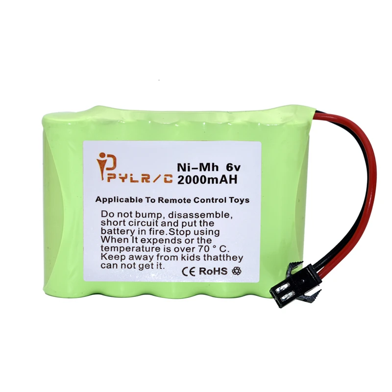 Никель-металлогидридный аккумулятор 6 в 2000 мА · ч и зарядное устройство для