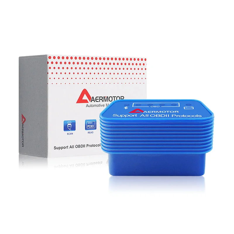Лучшая цена AER Супер Мини ELM327 Bluetooth V4.0 OBD2 ELM 327 Bluetooth OBDII OBD диагностический инструмент ELM 327 автоматический сканер кода