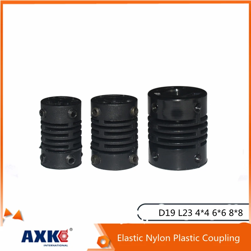 Plastic Parallel coupler Flexible Coupling Encoder PA66 E6B2 Series Special D13 L21 / D15 D19 L23 4*4 6*6 8*8 |