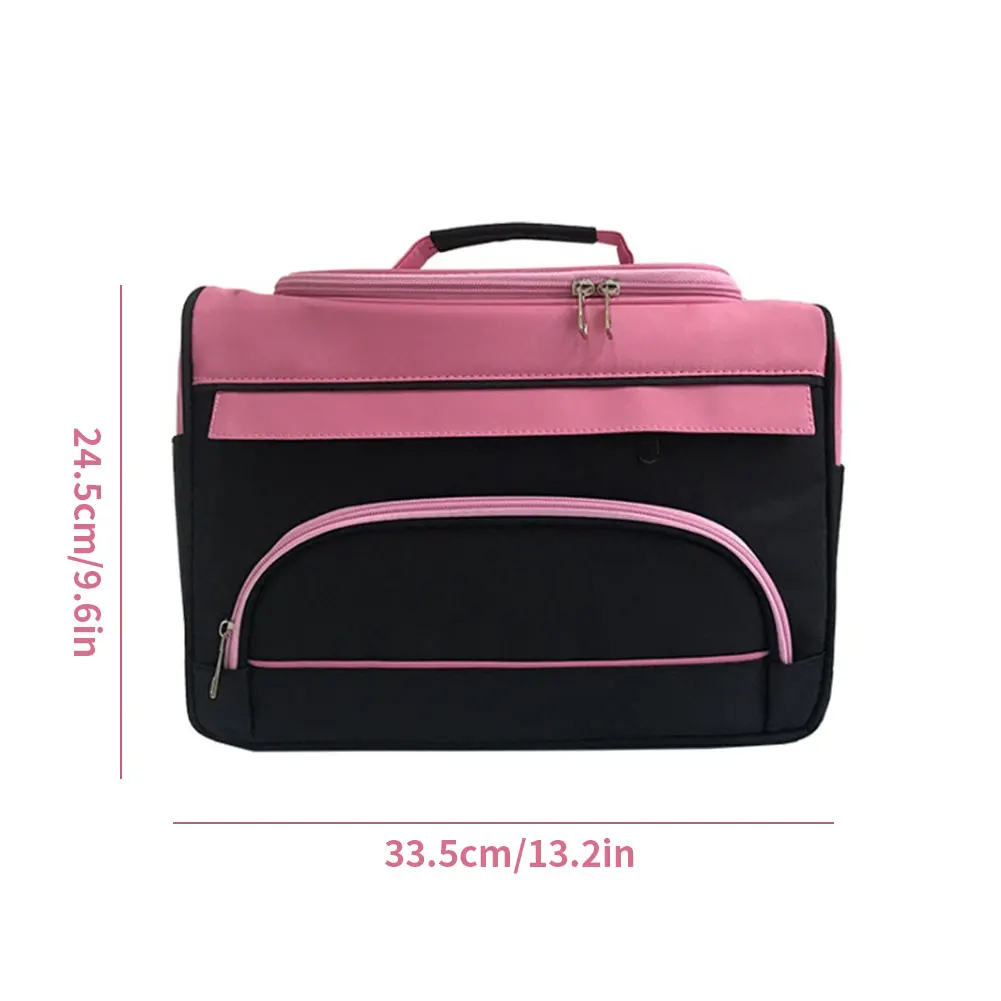 

Salon Barber Case Hairdressing Bag Barber Tools Storage Case Portable Travel Makeup Bag Carrying Box For Hair Cutting Tools