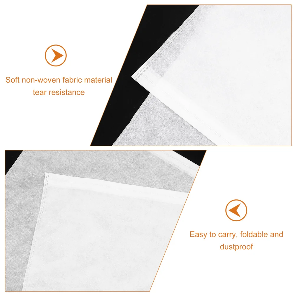 

1 Set 100Pcs Non-woven Fabric Storage Bags Packing Storing Bags