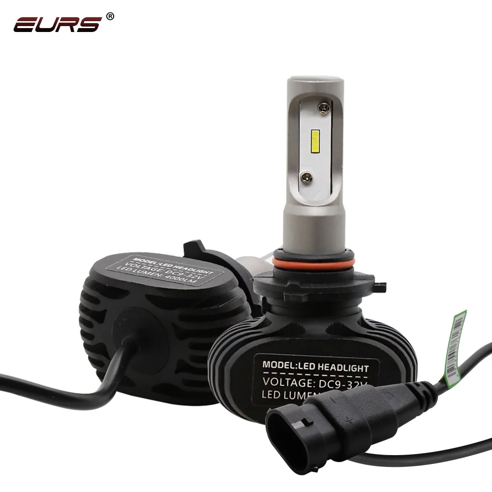 EURS(TM) 2 шт. все в одном высокое качество S1 CSP 50 Вт 6500 к 9005 HB3 9006 HB4 H1 H7 H11 H4 Hi/Lo луч