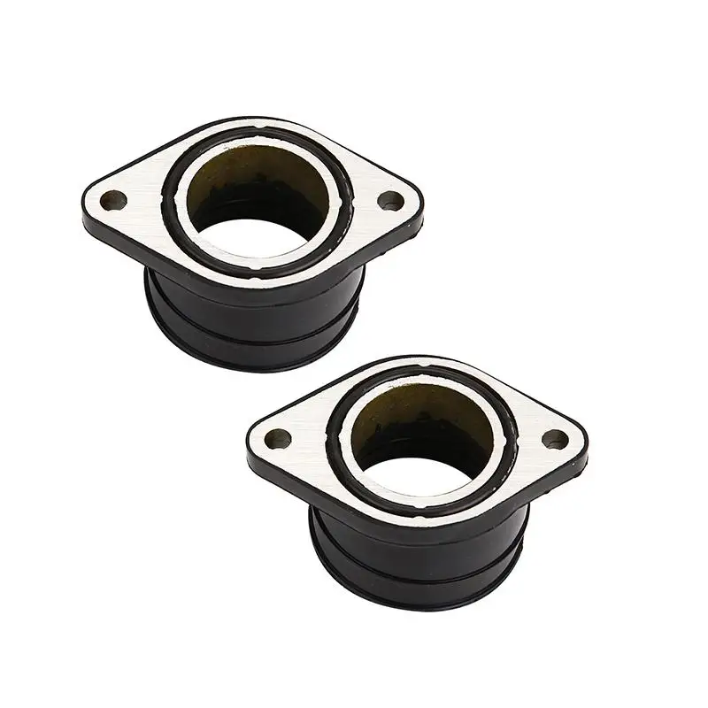 

#16211-413-000 2 Pcs Motorcycle Carburetor Intake Manifold Boot Adapter for Honda CB400T CB450T CB450SC CM400 Carb Intake