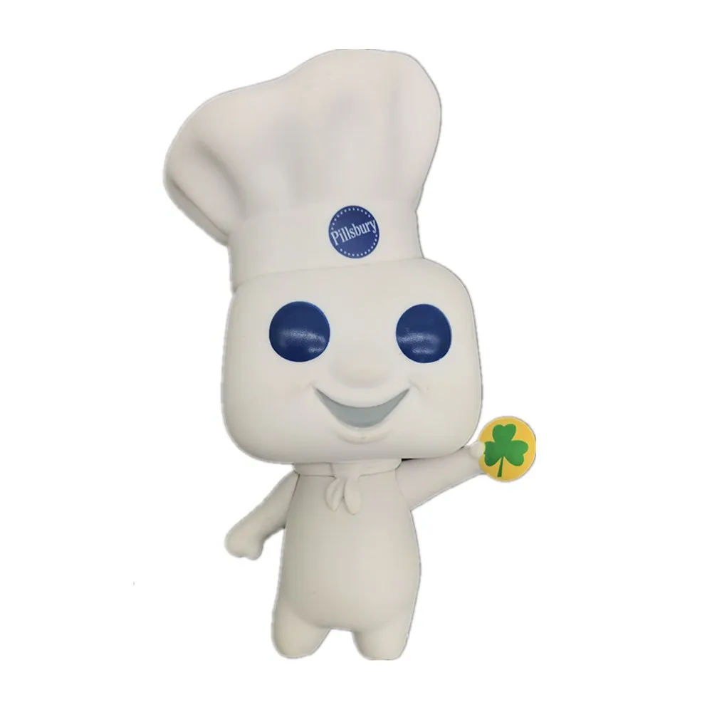 

Pillsbury Doughboy #41 Exclusive Shamrock Collectible Model Limited Vinyl Figure Collection Model kids Toy gifts