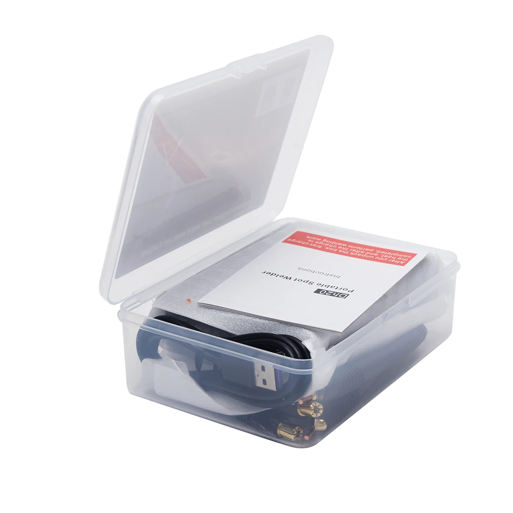 

Easy Charge Lightweight Welding Tool Home DIY Black Practical Spot Durable 9 Gears Mini Portable Metal With Pen