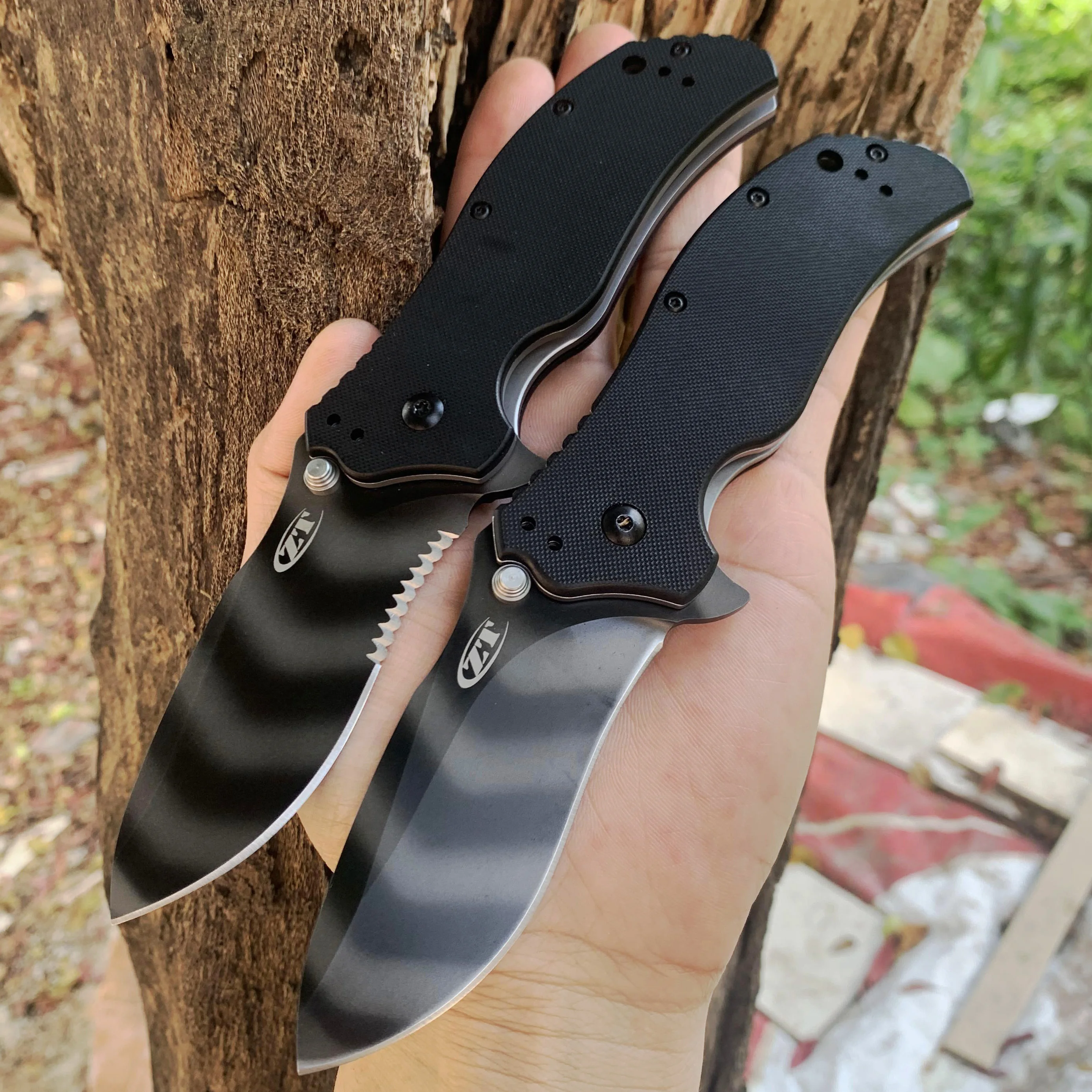 

ZERO Tolerance ZT 0350TS Tactical Camping Folding Knife G10 Handle Outdoor Rescue Survival defense Hunting Knives EDC tool