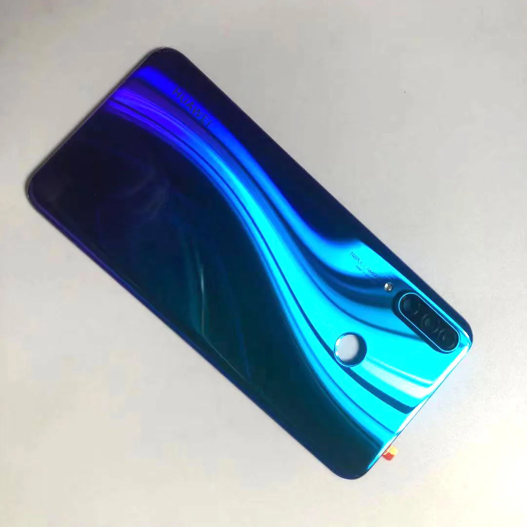 original glass rear cover for huawei honor 20 lite mar lx1h back battery cover case housing door camera lens adhesive free global shipping