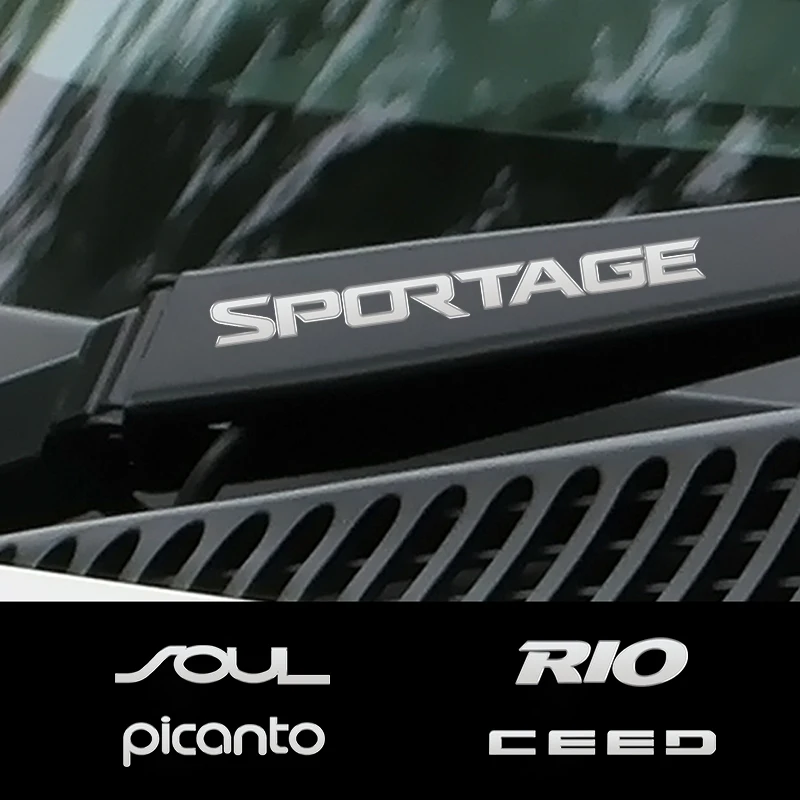 Автомобильный стеклоочиститель наклейки для Kia Sportage 3 4 QL-3 K2 ОПТИМА Sorento Picanto Ceed