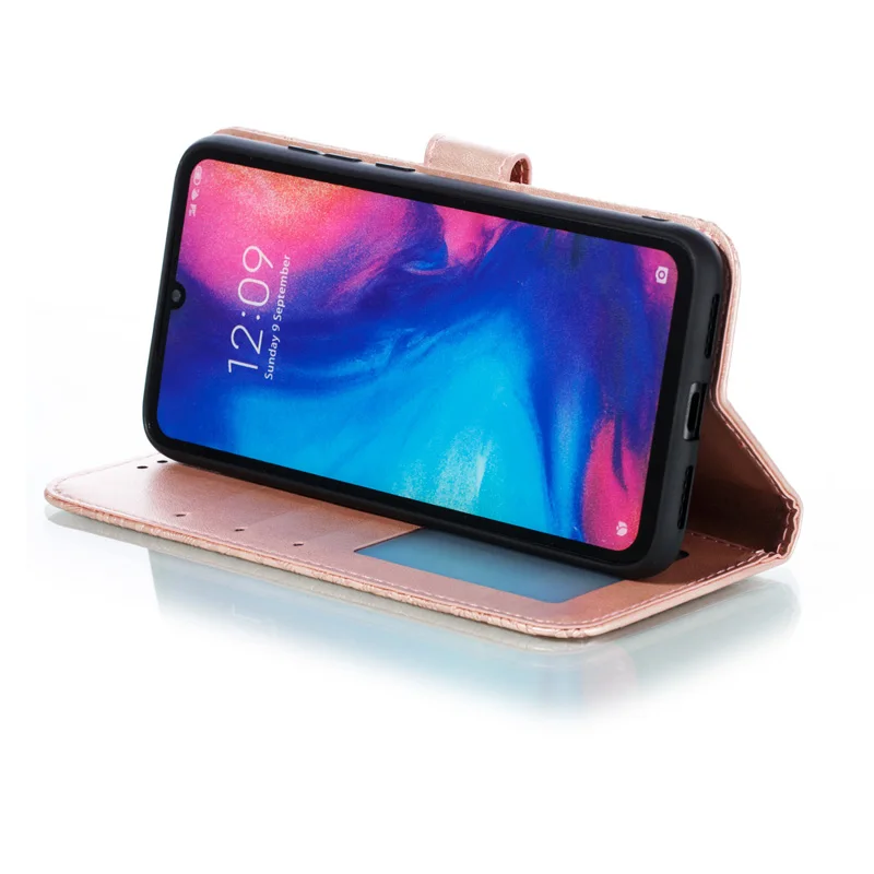 Кожаный флип-чехол s Red mi Note 7 M1901F7G M1901F7H, чехол с кружевным и цветочным принтом для Xiao mi Red mi NOTE 7 PRO M1901F7S, бумажник-книжка