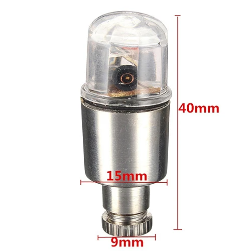 Колпачок от пыли для велосипедных шин со светодиодный Ной подсветкой 2 шт. | Спорт