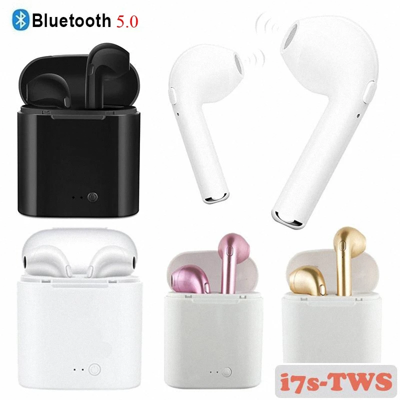 Популярные продукты горячие i7s I9s TWS беспроводные наушники с зарядным устройством