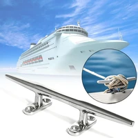 boat low flat cleat for marine open base cleat marine boat yacht deck line rope tie boat hardware boat accessories tools