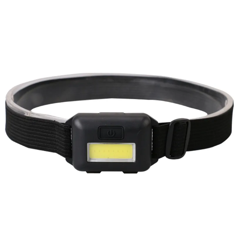 

COB Headlamp 3 Modes LED Super Bright Headlight Outdoors Waterproof Use 3*AAA Battery Camping Fishing Hiking Light Flashlight