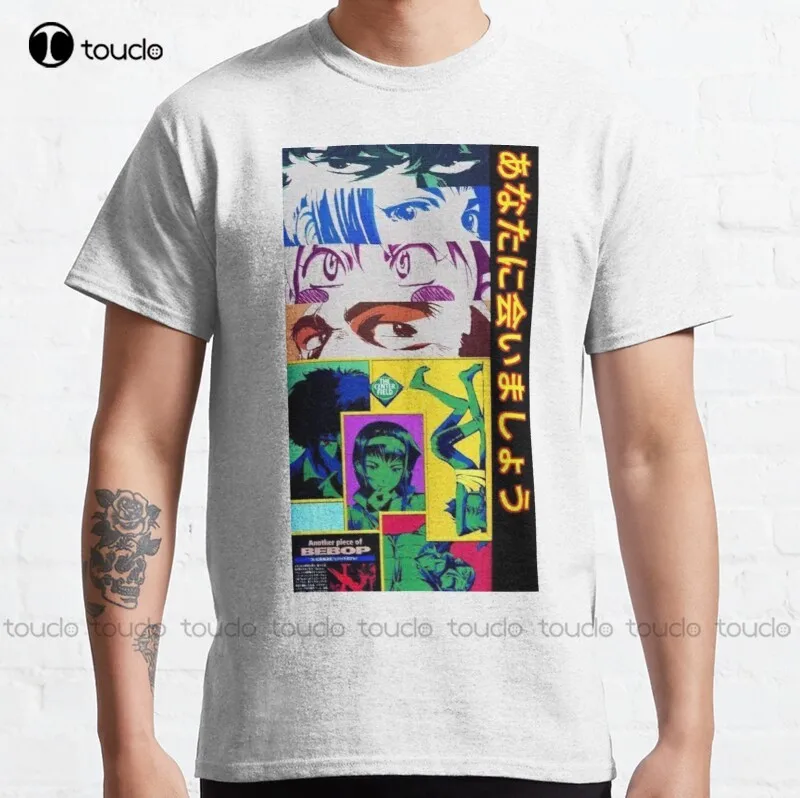 

Новые Классические мужские футболки Cowboy Bebop