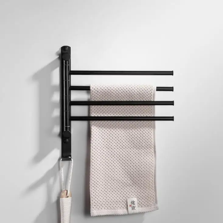 Золотая Скандинавская латунная вешалка для полотенец из матовой латуни