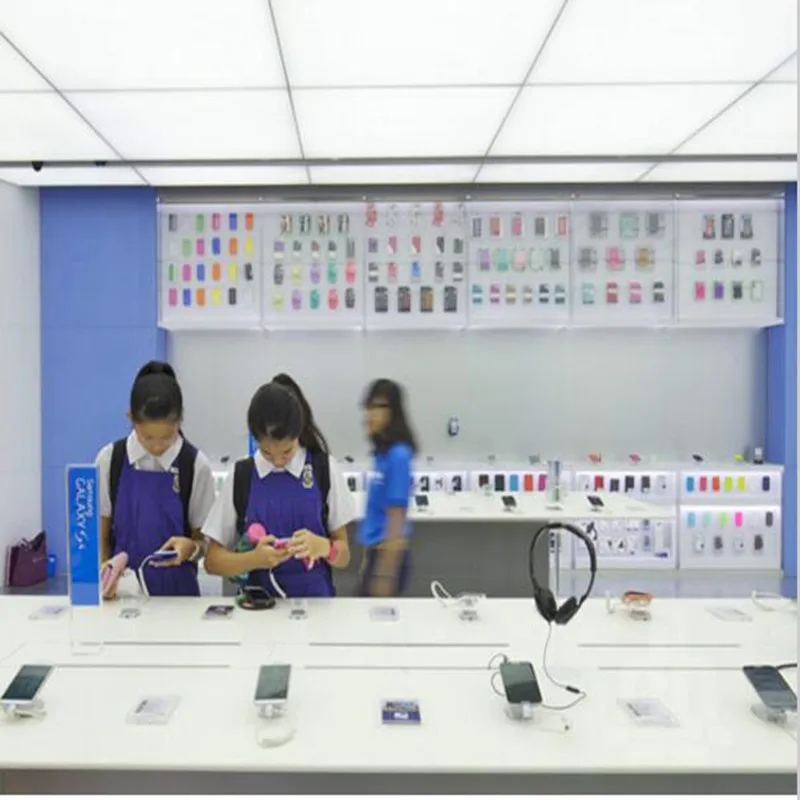 (3 компл./Лот) Противоугонная Защитная подставка с зарядкой и сигнализацией для