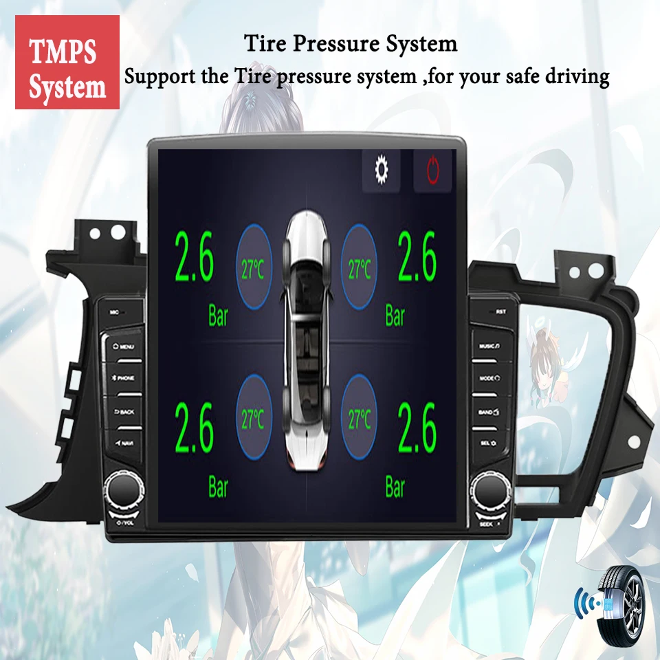 $144.75 For Kia K5 / OPTIMA 2011 - 2015 android 11 Octa Core 128G Car Radio Video Music DVD Player With GPS Navigation Tape Recorder HU