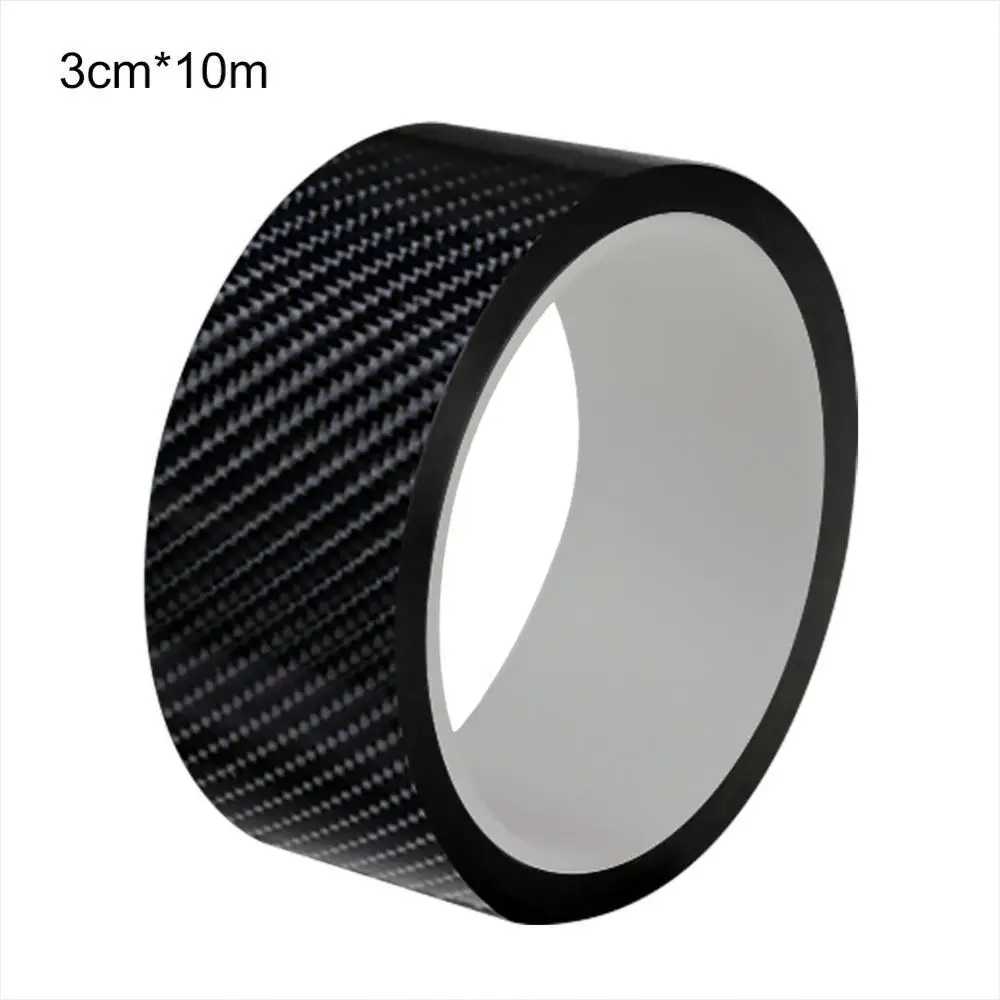 

10m Carbon Fiber Car Door Sill Edge Guard Trim Sticker Bumper Protectors Strip