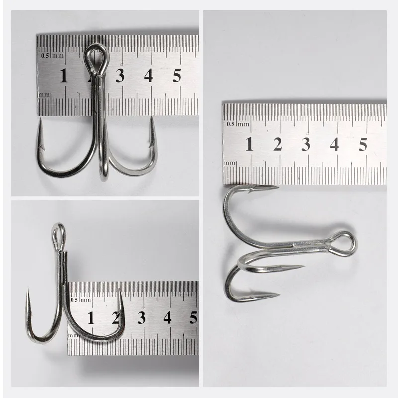 Нэби тройной крючок VMC 5X-сильные крючки для больших рыболовных инструментов с острыми иглами для попперов, стикбейтов и ригсов рыболовные принадлежности.