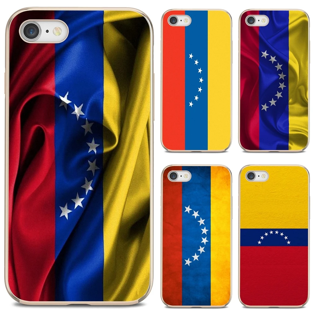 

For iPod iPhone 10 11 12 Pro Mini 4S 5S SE 5C 6 6S 7 8 X XR XS Plus Max 2020 Case Venezuela Grunge Flag Patterned Banner