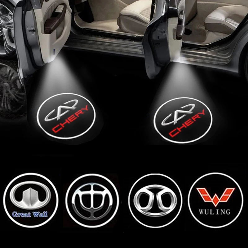 Проектор логотипа 2 шт. для дверей автомобиля добро пожаловать лампы-проекторы