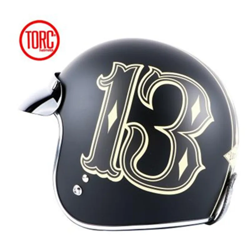 

TORC Vintage motorcycle motorbike motocross helmet Capacete Casco open face jet DOT,Capacete