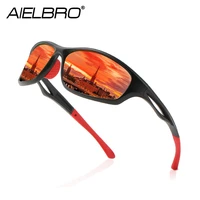 aielbro man cycling glasses polarized mens sunglasses for bicycle oculos ciclismo uv400 glasses for fishing gafas ciclismo
