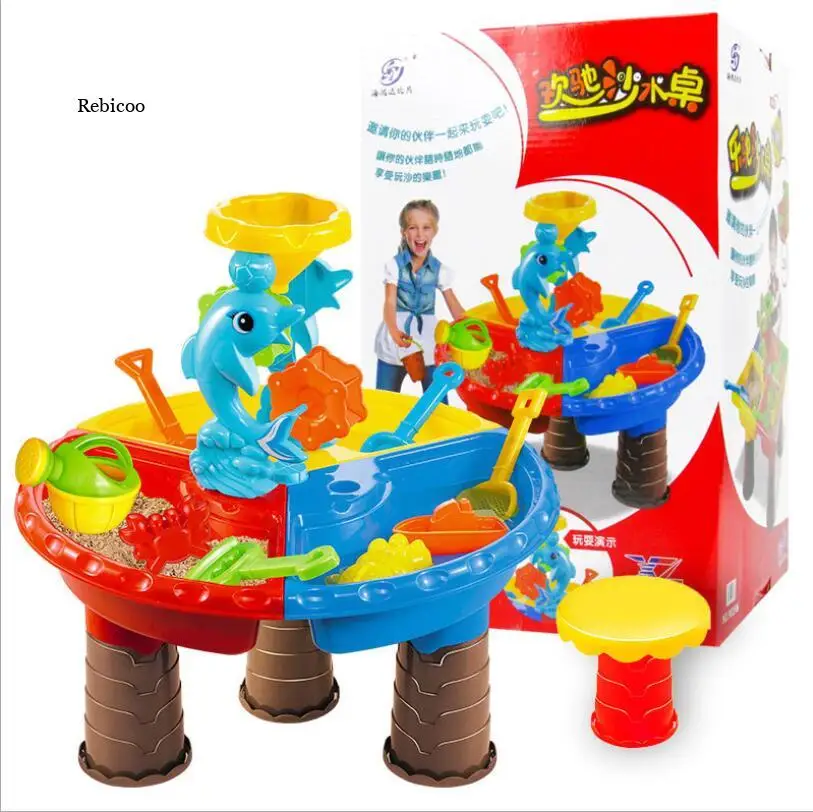 

Pyramid Sandcastle Beach Sand Portable Castle Sand Clay Mold Building Toy Baby Child Kid Model Building Kits