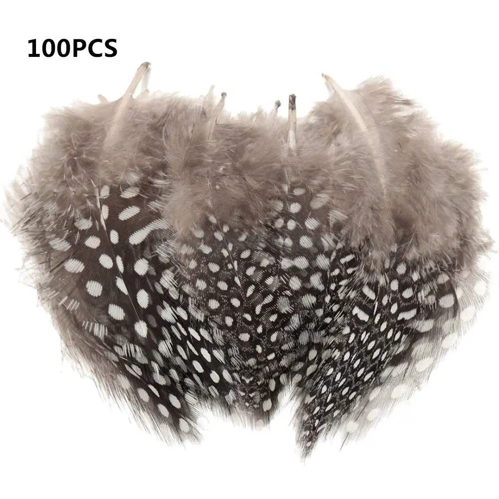 100 шт. Пятнистые Перья перьев красивые из крыльев Сделай Сам дамские изделия